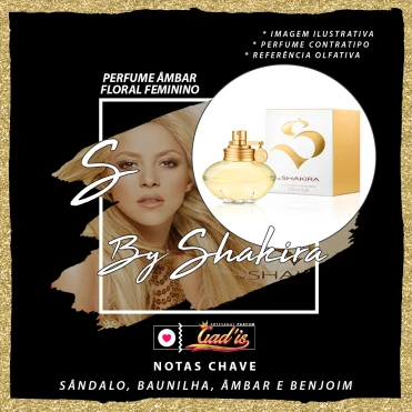 Perfume Similar Gadis 384 Inspirado em S By Shakira Contratipo